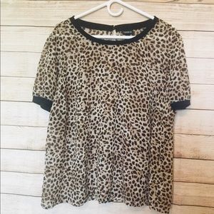 Torrid leopard top